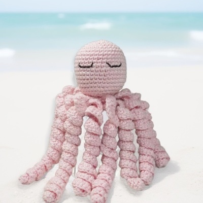 Kit 3DC Polvo Amigurumi
