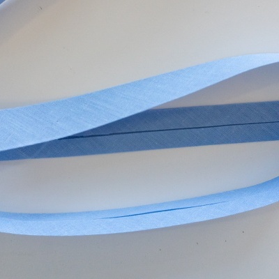 Fita de viés liso 18mm 5 Azul