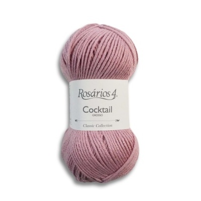 Rosários 4- Cocktail Grosso Cor Rosa Velho