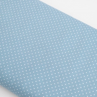 POPPY - Tecido Pintas Pequenas Azul bebé 150cm