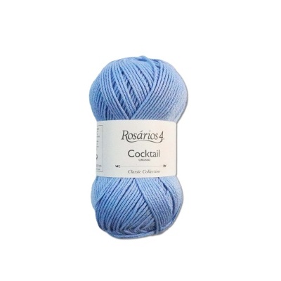 Rosários 4- Cocktail Grosso Cor Azul Bebé