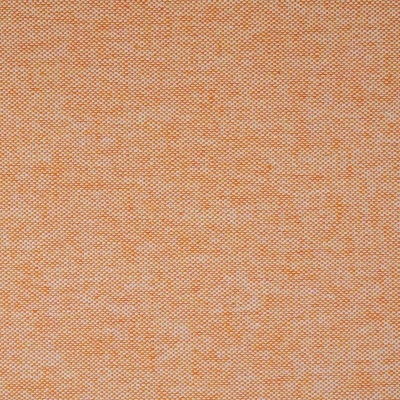 Tecido laranja e branco com padrão de trama fina