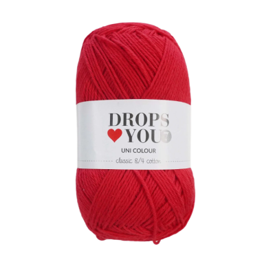 Drops- LOVE YOU 100%Algodão 50gr