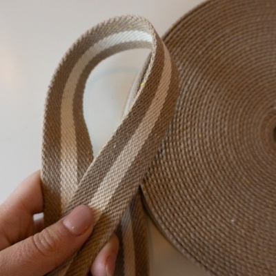 FG - Precinta Algodão Riscas 255Cru 30mm