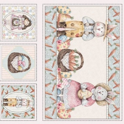 Painel Capa de Almofada Páscoa