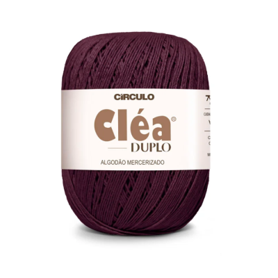 Circulo- Fio Cléa Duplo 6309 Cramberry