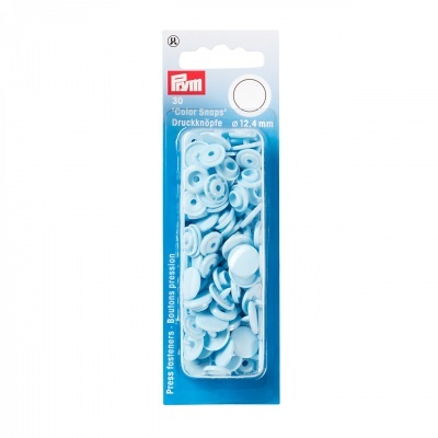PRYM - Molas Pressão "bola" azul bebé 30pcs