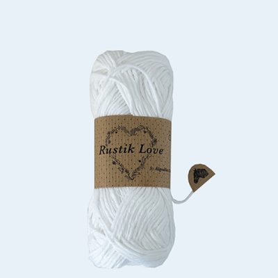 Selva- Fio Rustik 8/8 50gr Show White