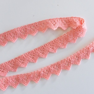 Renda algodão - cor Coral