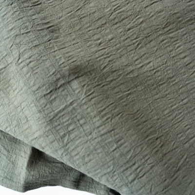 Quiltgate- Tecido Wrinkled Dyed Dobby Verde 110cm