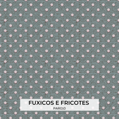 Tecido Fuxicos Inverno em Paris Bolas 150cm