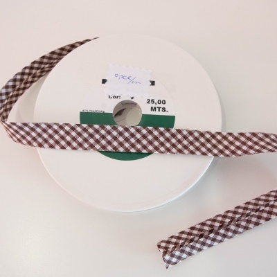 Fita de viés xadrez 18mm - cor 15