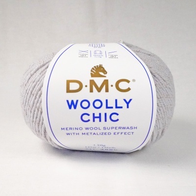 DMC- Woolly Chic Cinza 50gr