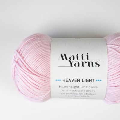 Matti Yarns- Fio Heaven Light 50gr Cor Rosa