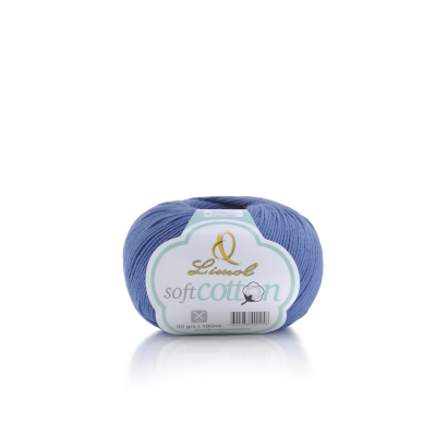 LIMOL- Fio Soft Cotton 50gr  Azul Royal