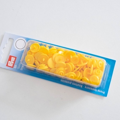 PRYM - Molas Pressão "bola" Amarelo 30pcs