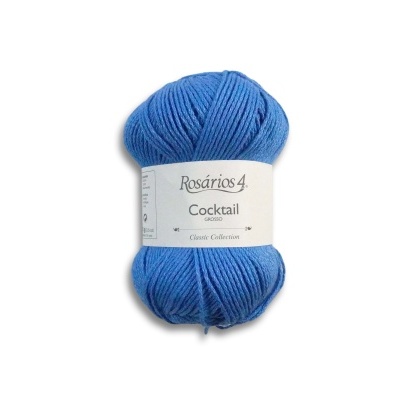 Rosários 4- Cocktail Grosso Cor Azul Ganga