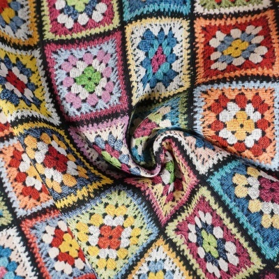 Tecido Gobelin Granny Square 140CM