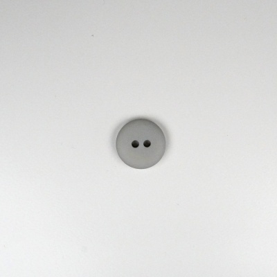 Botão Mate Cinza 15mm