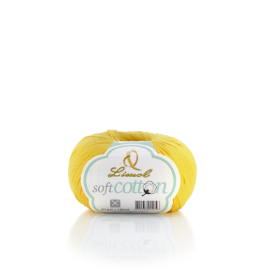 LIMOL- Fio Soft Cotton 50gr  Amarelo