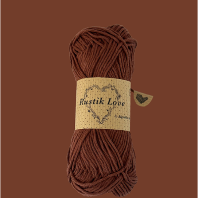Selva- Fio Rustik Love 50gr Capuccino