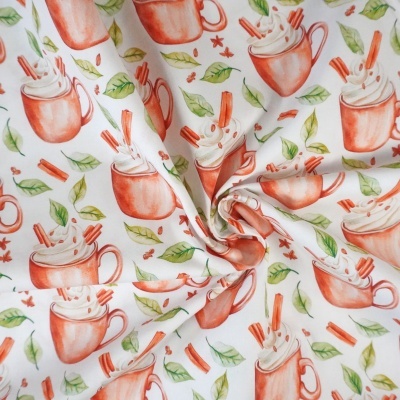 Tecido Br Bebidas com Canela 150cm