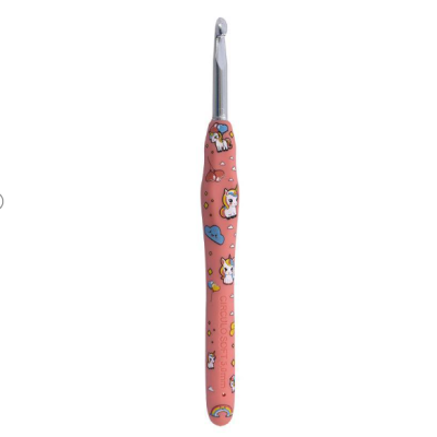 Agulha Circulo Coleção Limitada Rosa Unicornio - Agulha 5,0mm Agulha Circulo Coleção Limitada Rosa Unicornio - Agulha 5,0mm