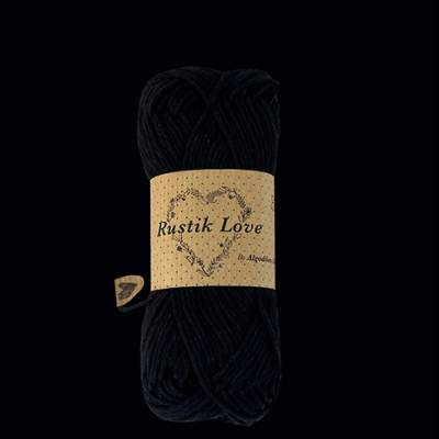 Selva- Fio Rustik 8/8 50gr Black Coffee