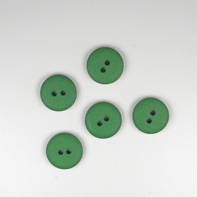 Botão Mate Verde 15mm