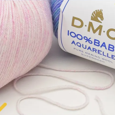 Dmc- Lã Bebé Baby 3 Aquarelle