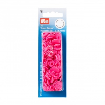 PRYM - Molas Pressão "bola" rosa 30pcs