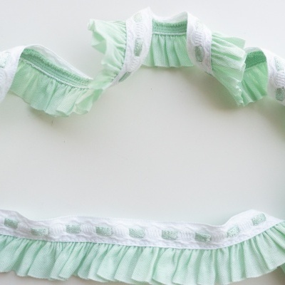 FG-Passe fita c/folho Verde 30mm