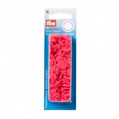PRYM - Molas Pressão "Framboesa" rosa 30pcs