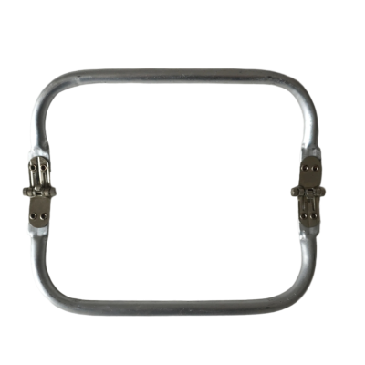 Fecho Tubular Prata 20cm