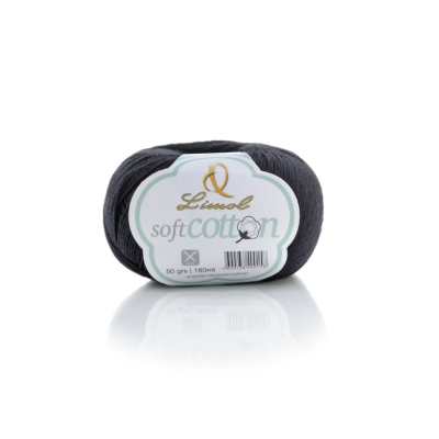LIMOL- Fio Soft Cotton 50gr Preto