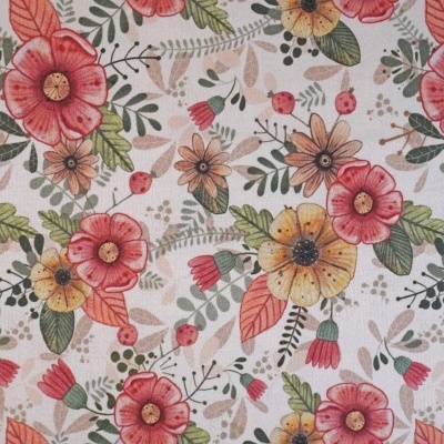 Tecido Fuxicos Floral Grande Alegria 150cm