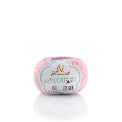 LIMOL- Fio Soft Cotton 50gr Rosa Claro