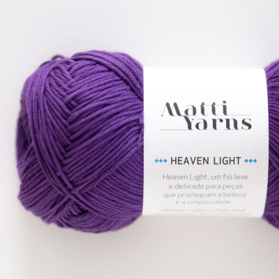 Matti Yarns- Fio Heaven Light 50gr Cor 6006
