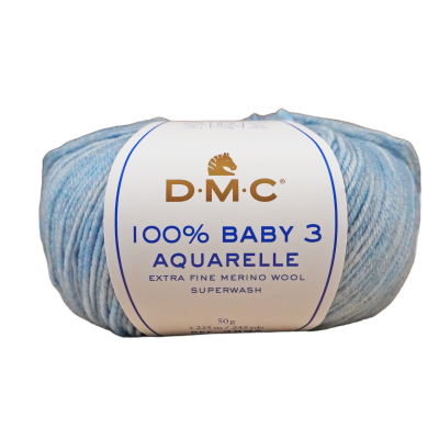 Dmc- Lã Bebé Baby 3 Aquarelle 50gr