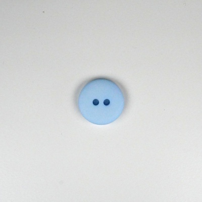 Botão Mate Azul Claro 15mm