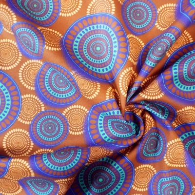 Tecido Digital Étnico Mandalas 150CM