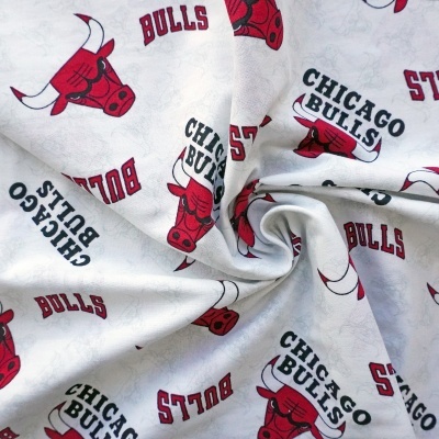 OT - Tecido CHICAGO BULLS 110cm