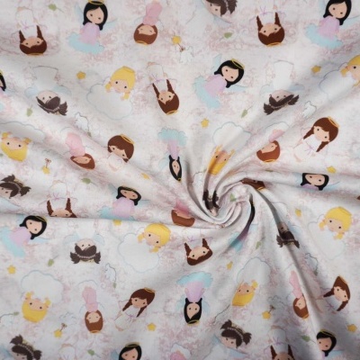 OT - Tecido Coleção Sacro Anjinhos 150cm