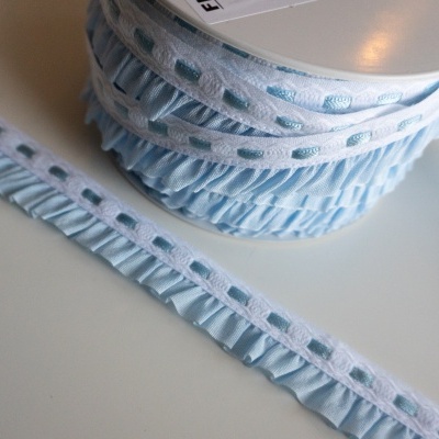 FG-Passe fita c/folho Azul 30mm