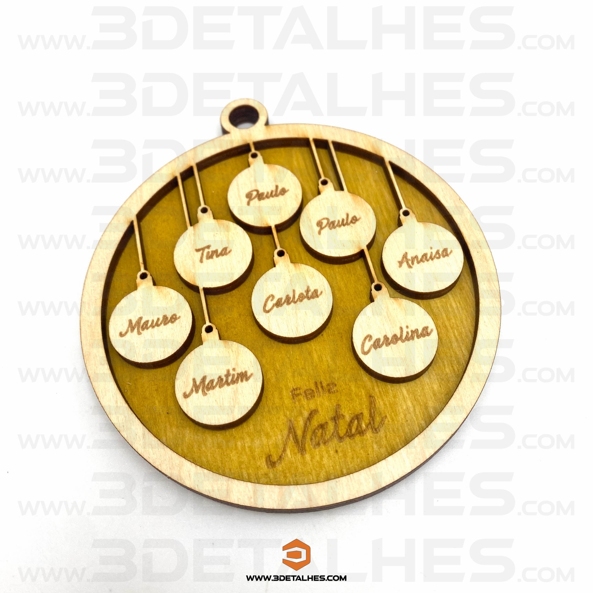 Bola de Natal - A Nossa Família