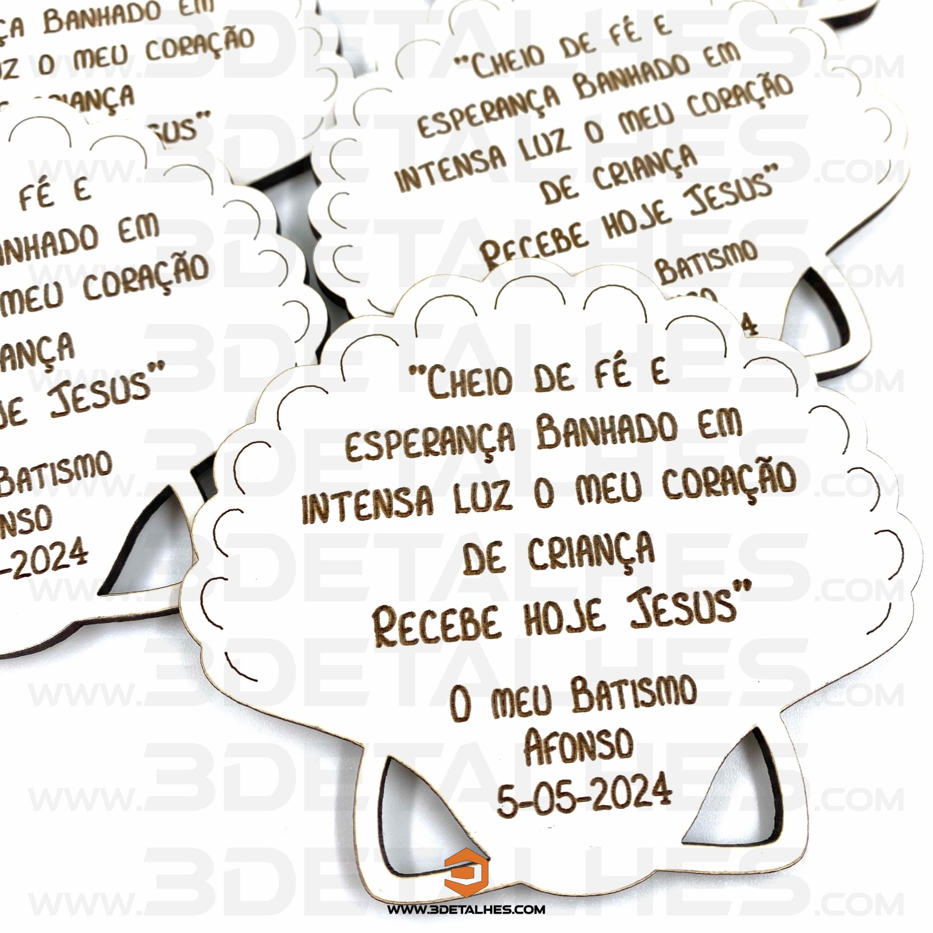 Lembrança Concha de Batismo