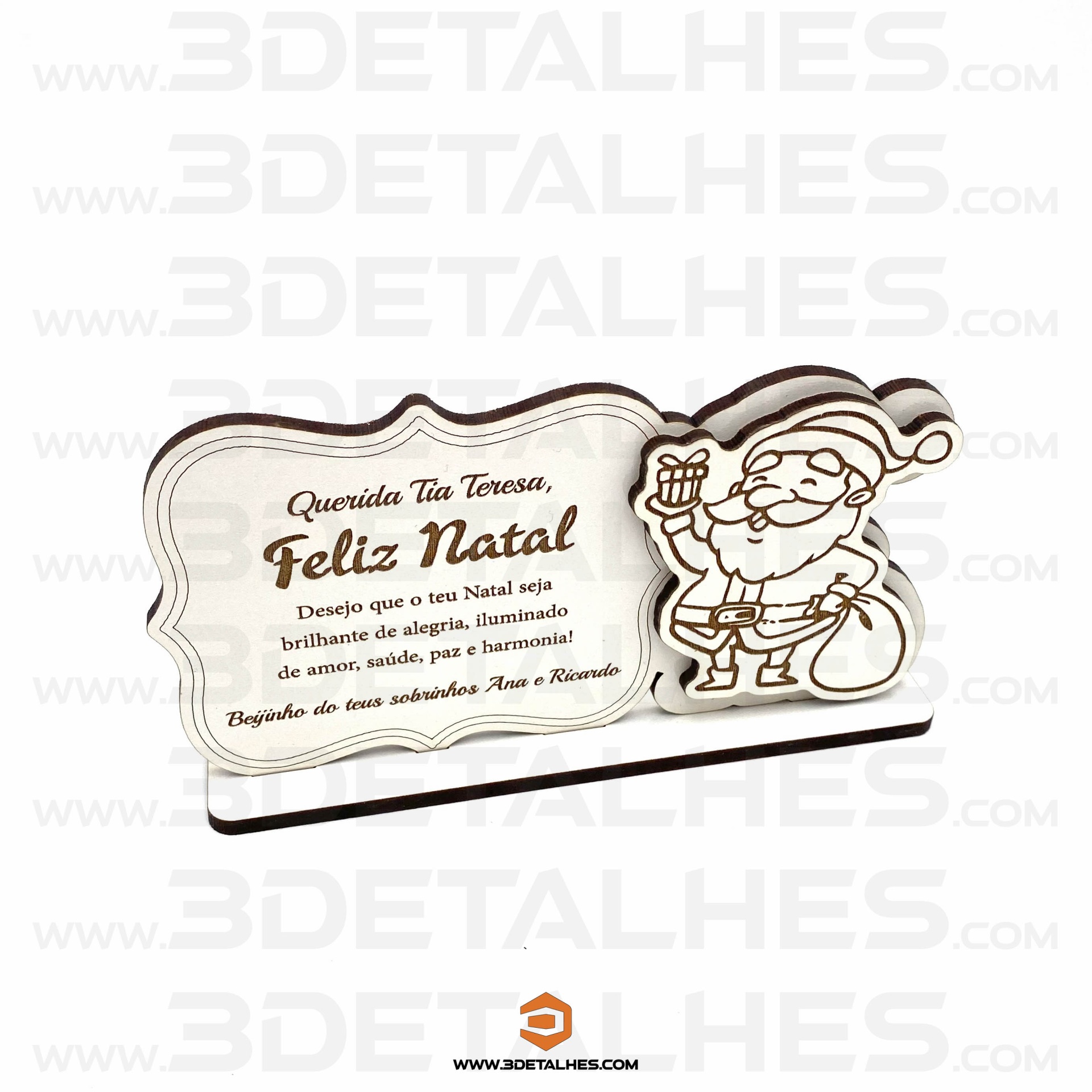 Lembrança de Natal - Pai Natal