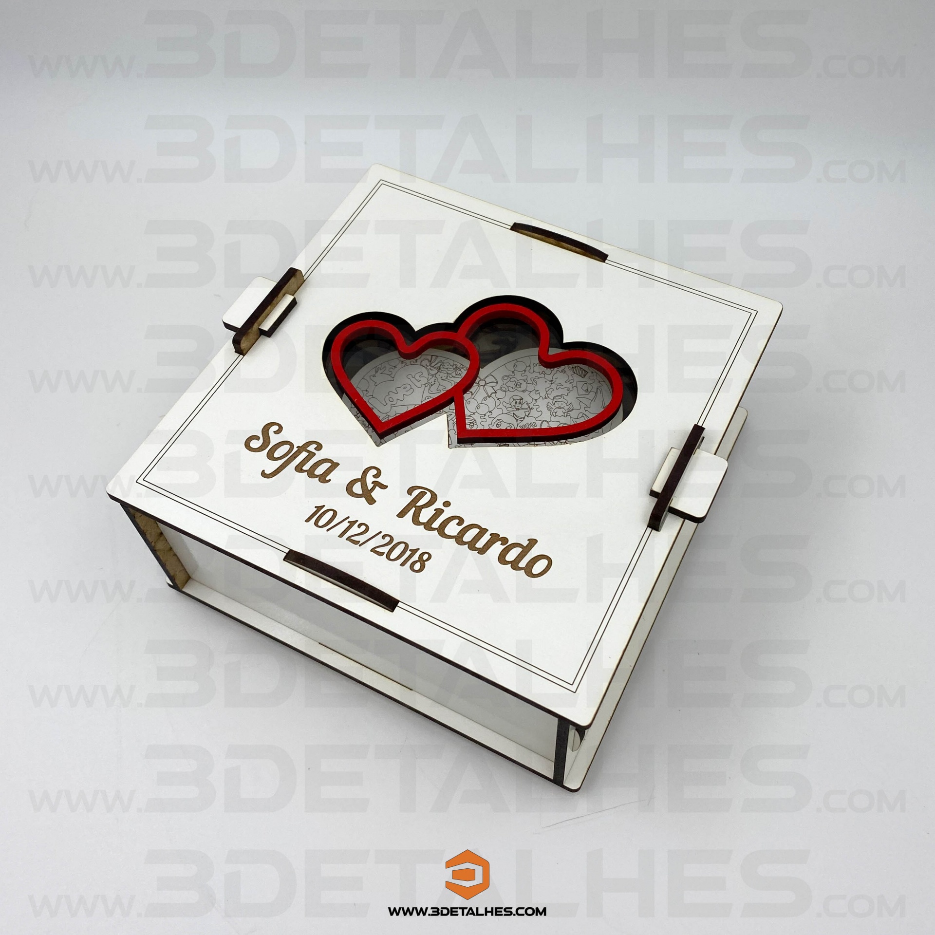 Puzzle Coração - 105 peças