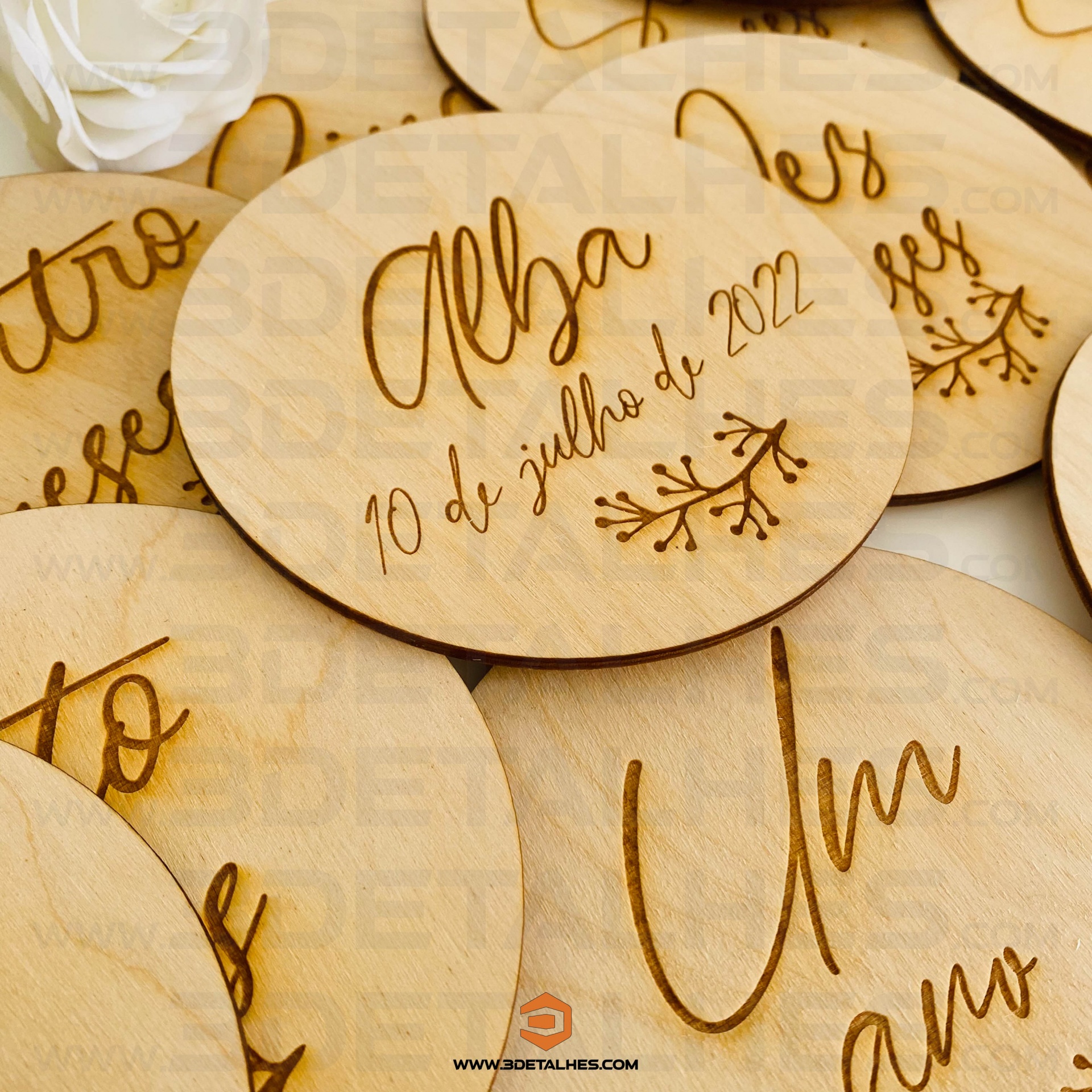 Placas de Nascimento de 1-12 meses