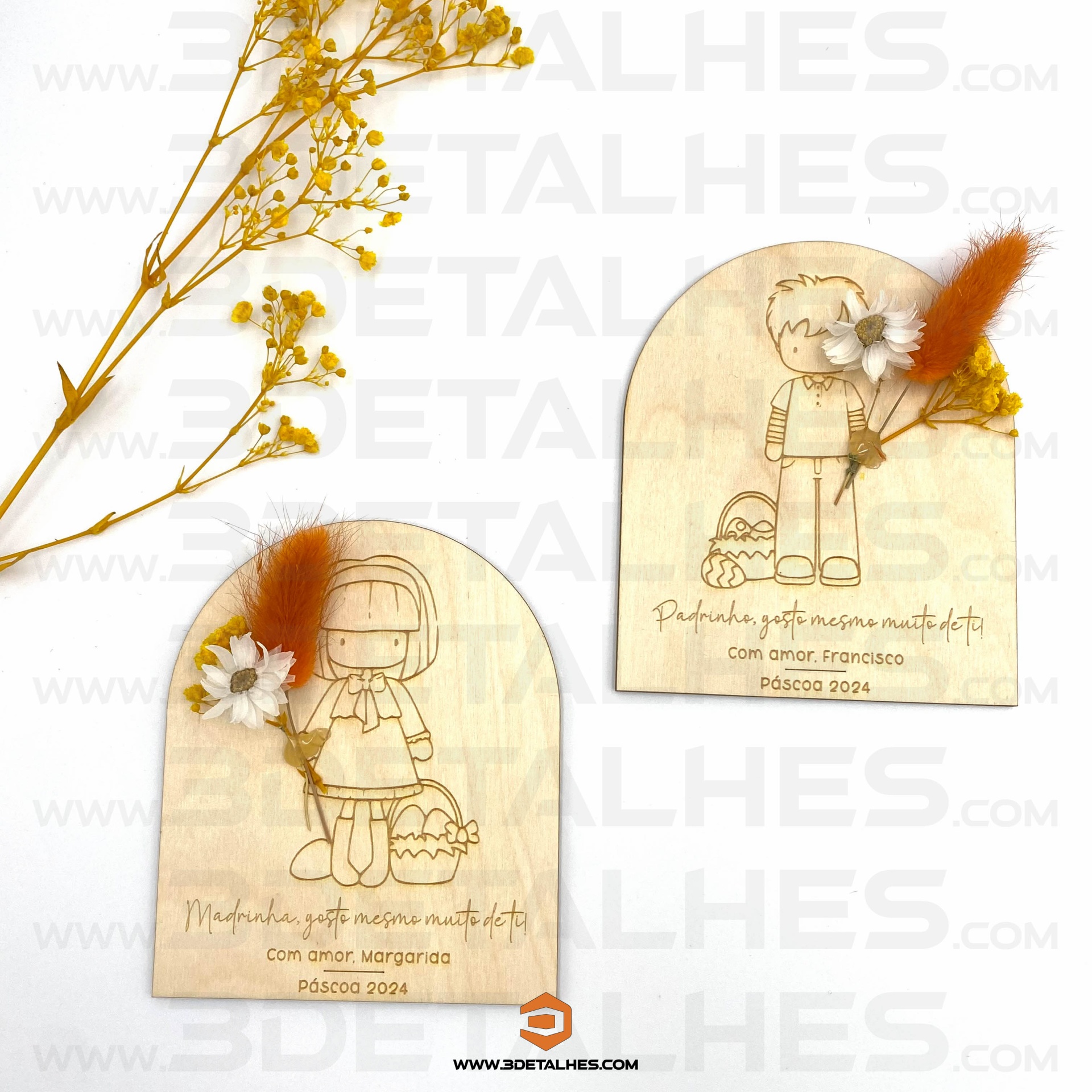 Íman "Flores com Amor"